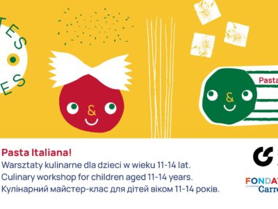 Pasta Italiana. Warsztaty kulinarne dla dzieci w wieku 11 - 14 lat